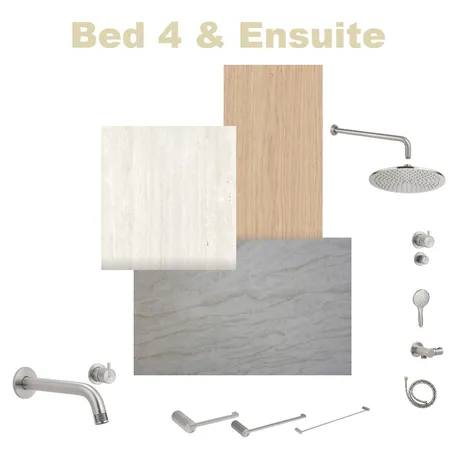 BED AND ENSUITE 4 Interior Design Mood Board by FMA INTERIORS