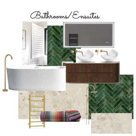 Bathroom & Ensuites 1592 Tram Road Interior Design Mood Board by fleurwalker