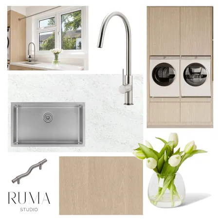 Meadow House - Laundry Interior Design Mood Board by Ruma Studio