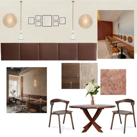 ivory thai restaurant Interior Design Mood Board by Vertex Interiors Design Studio