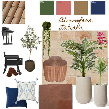 Atmosfera italiana Interior Design Mood Board by Joha diseño y paisajismo