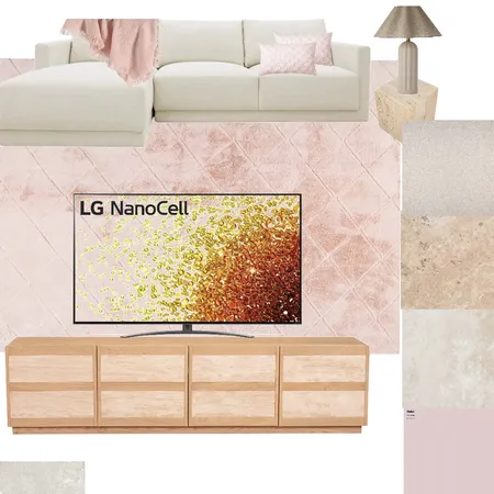 Living Room Interior Design Mood Board by Steph@curatedcollective.com.au