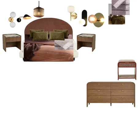 midcentury Modern contem organic Interior Design Mood Board by kelseyolson23