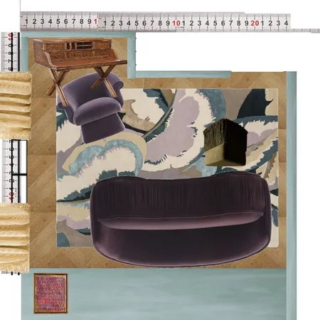 Library Interior Design Mood Board by dl2407