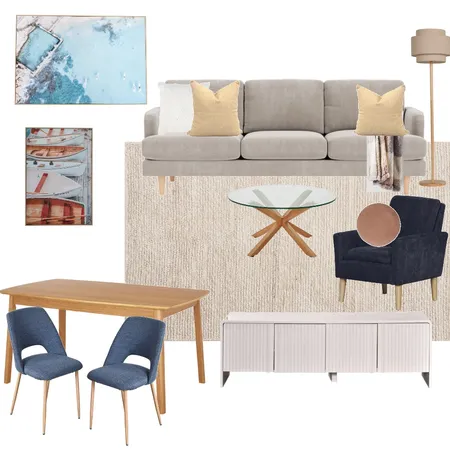 modern traditional living Interior Design Mood Board by Interiors By Zai