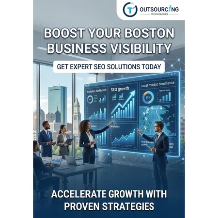 Grow Faster with Trusted Boston SEO Services That Deliver Results Interior Design Mood Board by outsourcingtechnologies