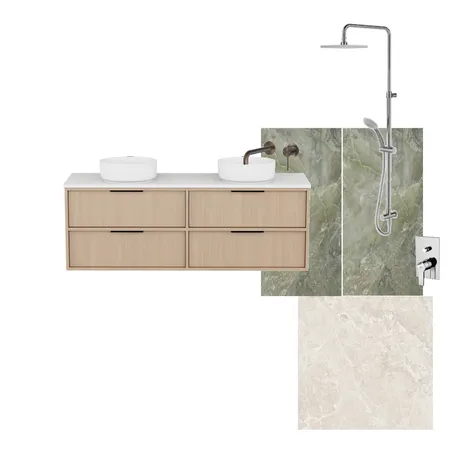 Stiven Bathroom Interior Design Mood Board by Tivoli Road Interiors