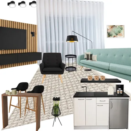 חדר בית מלון סלון Interior Design Mood Board by olgajehuda
