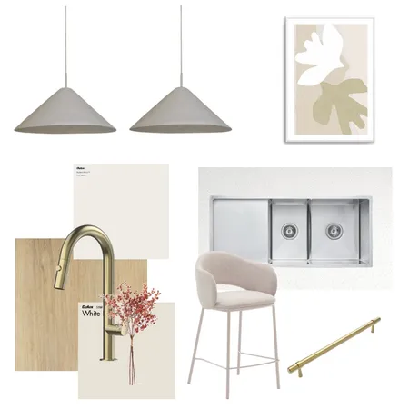 Kitchen - modern Australian/coastal Interior Design Mood Board by ZURE