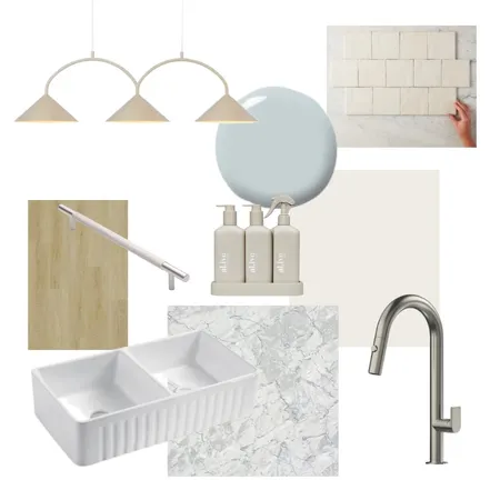 Modern luxe Kitchen Interior Design Mood Board by ZURE