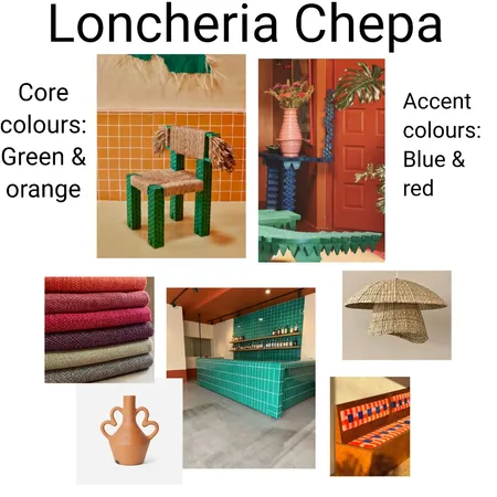 Loncheria Chepa design direction Interior Design Mood Board by sveayyy