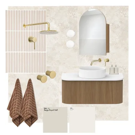 Newstead Bathroom - Concept A Interior Design Mood Board by Haus Studio Interiors