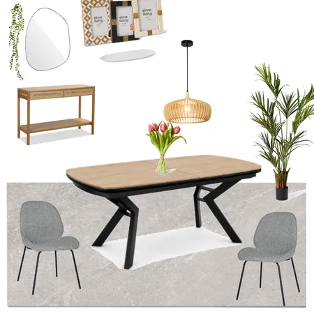 פינת אוכל מוריה Interior Design Mood Board by Batya Rinsky