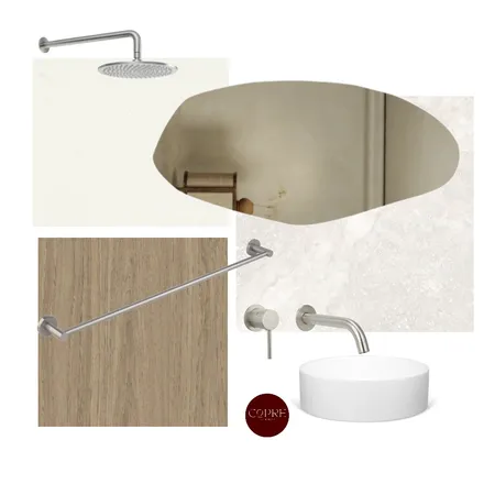 Mally Ensuite Interior Design Mood Board by COPRÈ INTERIORS