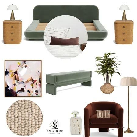 Orchard Bedroom #3 Interior Design Mood Board by Sally Louise Interiors
