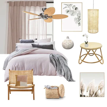 Sophia's bedroom Interior Design Mood Board by Rhea Panizon
