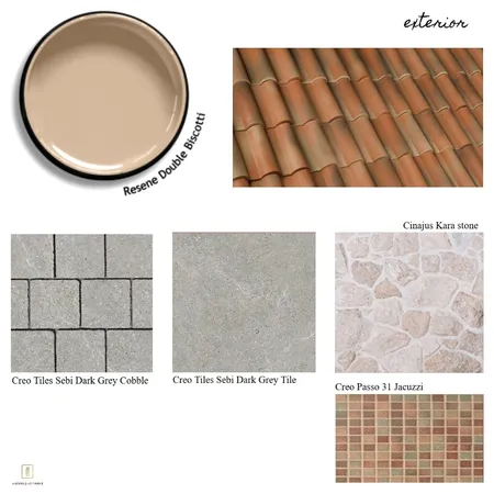 Maxlands Exterior Interior Design Mood Board by Interiorsphere