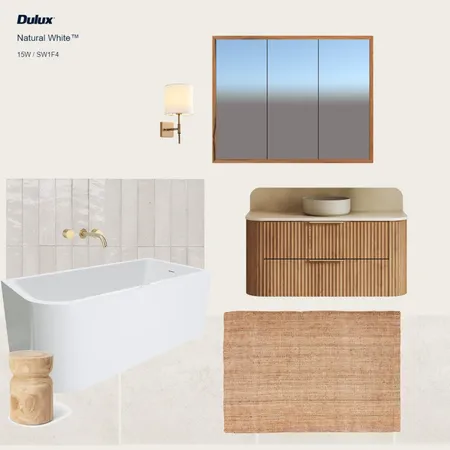 Brincat - Main Bathroom Interior Design Mood Board by Holm & Wood.