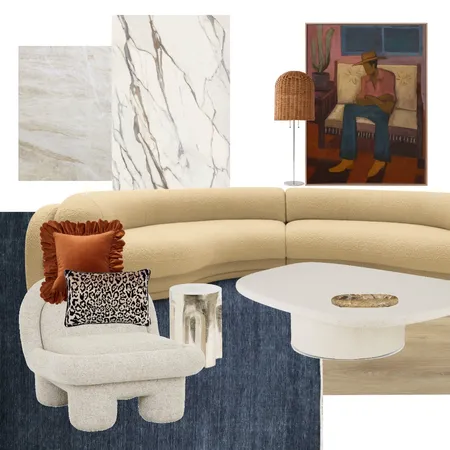 Western Vibes Interior Design Mood Board by Genevieve Erougian