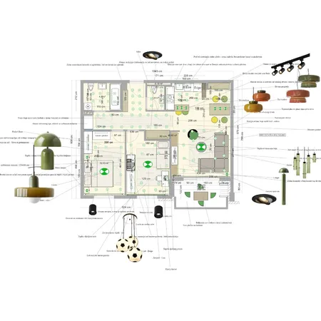 LIGHTING MOODBOARD Interior Design Mood Board by amna.f