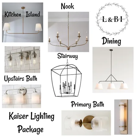 Kaiser Lighting Interior Design Mood Board by Loft&Blush
