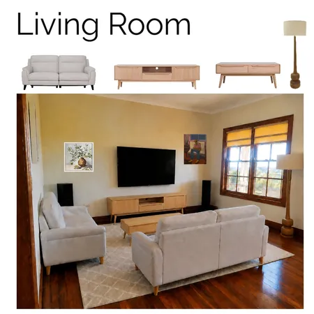 Living Room Interior Design Mood Board by Oz Design Furniture