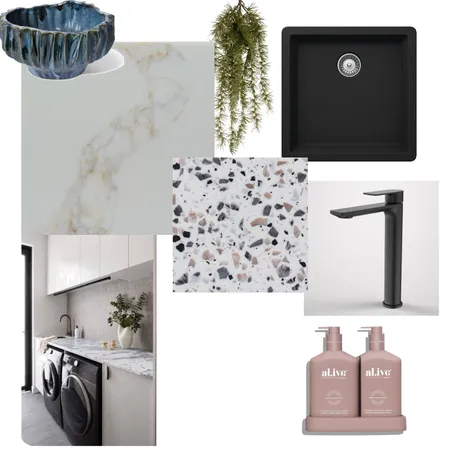 Laundry Interior Design Mood Board by KC