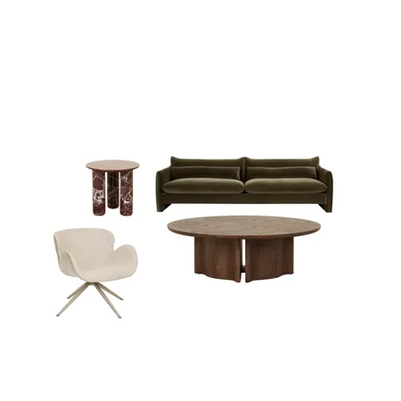 Moody lounge Interior Design Mood Board by martina.interior.designer