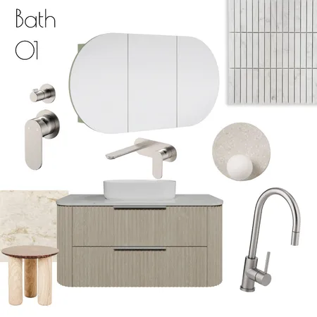 Bath 1 Mood board Interior Design Mood Board by loevly