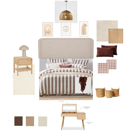 Habitacion preadolescente 10 años Interior Design Mood Board by Valeria Rossi