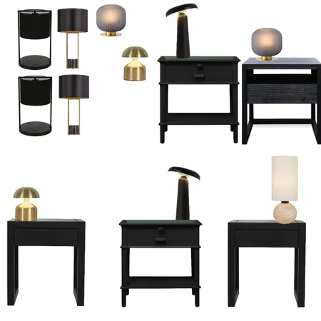 table lamps Interior Design Mood Board by EKM