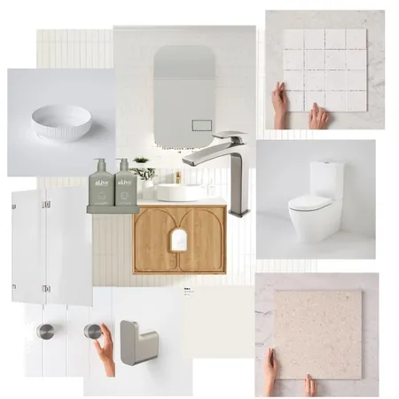 Archers Bathroom Interior Design Mood Board by Yvette Wilson