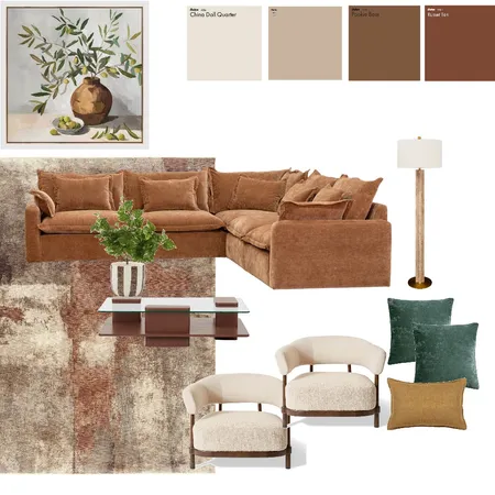 Home Stage - Living Room Interior Design Mood Board by fmckelvy