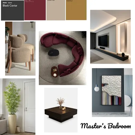 Mr Dada - Main Lounge Interior Design Mood Board by Oeuvre designs