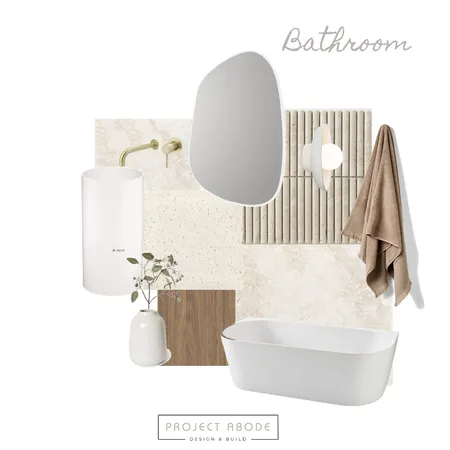 Bathroom Interior Design Mood Board by Project Abode