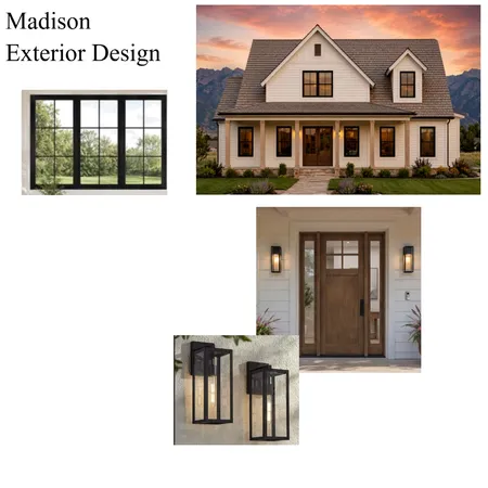 Madison MacGillivary - Exterior Interior Design Mood Board by schwartzfurniture