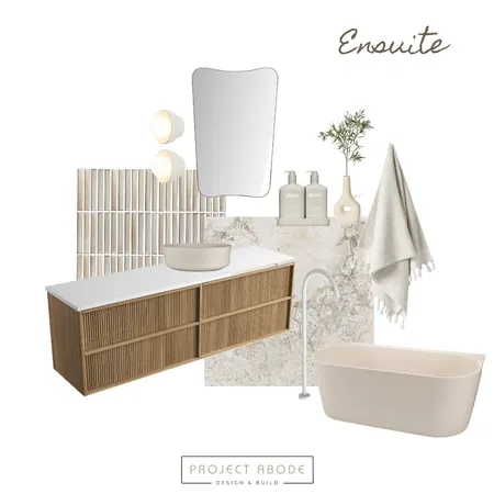 Ensuite  - Sandy Coastal Interior Design Mood Board by Project Abode