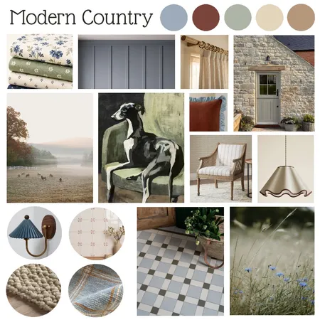 Modern Country Mood Board 2 Interior Design Mood Board by tammydiesel18@gmail.com