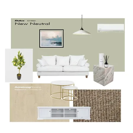 Living 2 Interior Design Mood Board by Hernew