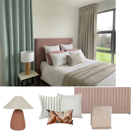 Piestch - Guest Bedroom 1 Interior Design Mood Board by Holm & Wood.