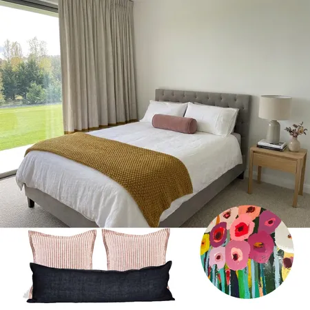 Pietsch - Guest Bedroom 2 Interior Design Mood Board by Holm & Wood.