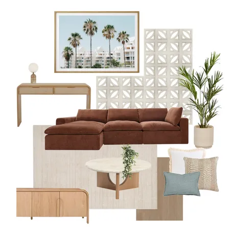 Palms Springs Living Interior Design Mood Board by White Soul Studio | Interiors & Styling