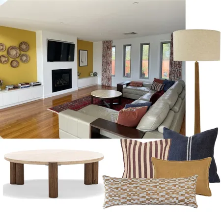 Pietsch - Living Interior Design Mood Board by Holm & Wood.