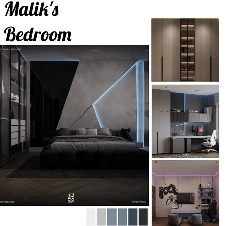 Harties Kanye bedroom Interior Design Mood Board by dimakatso