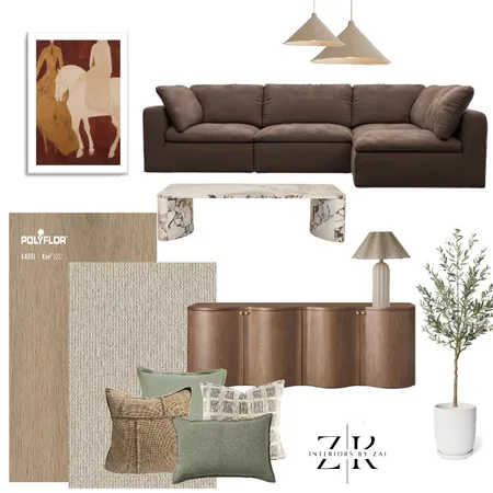 Sensory Palette Moodboard - Deluxe Interior Design Mood Board by Interiors By Zai