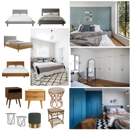 חדר הורים Interior Design Mood Board by bosmat