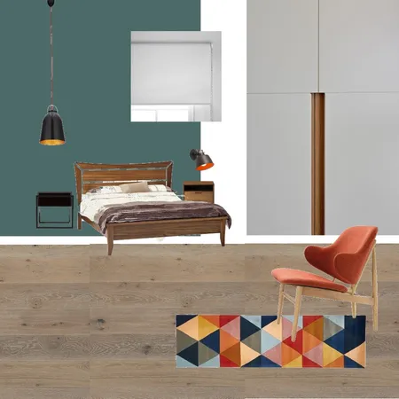 אירית- חדר שינה Interior Design Mood Board by maytal.arc