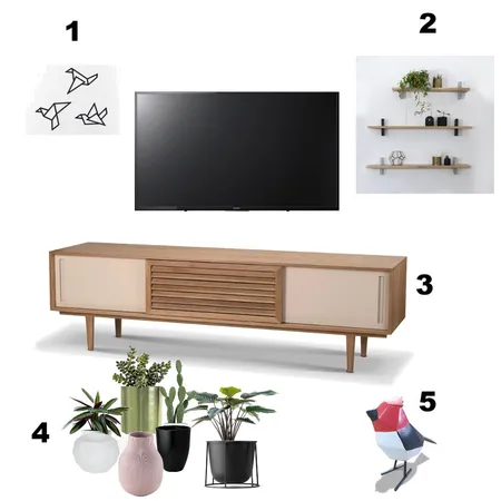 סלון שלב ב Interior Design Mood Board by tehila