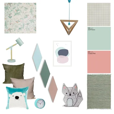 ובץטורקיז משט Interior Design Mood Board by adinalask