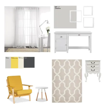 יובל Interior Design Mood Board by danash